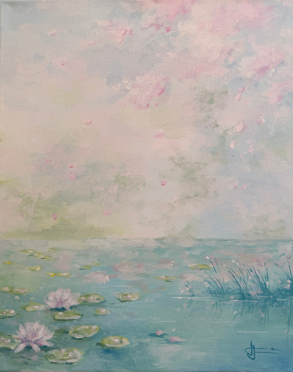 Nenúfares abstractos