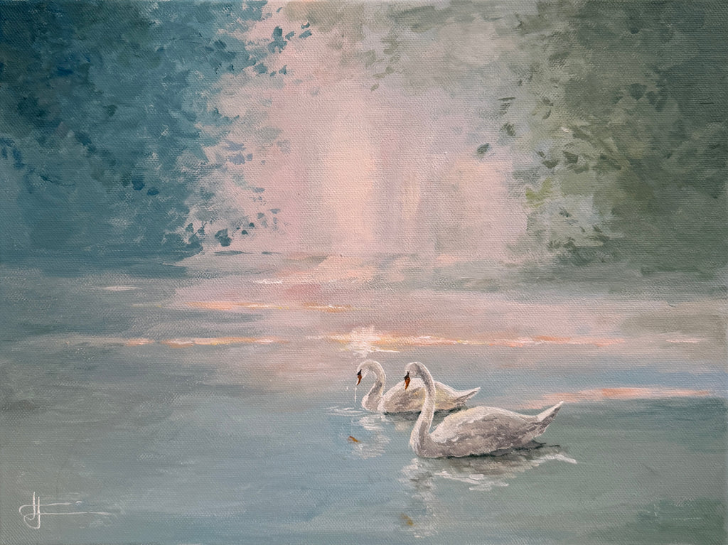 Cisnes etéreos